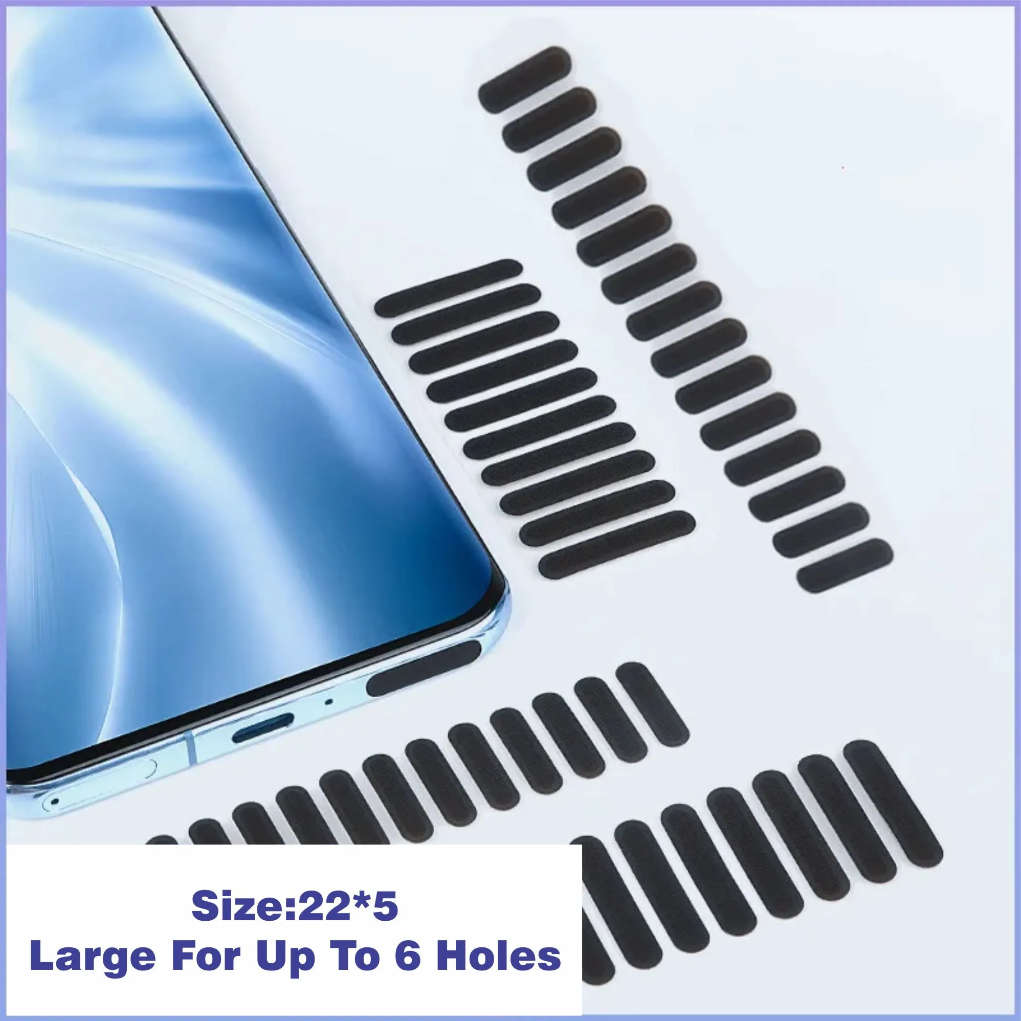 6Pcs Mobile Phone Dustproof Net Stickers Speaker Mesh Anti Dust Proof Adhesive Dust Sticker Universal Protector top quality
