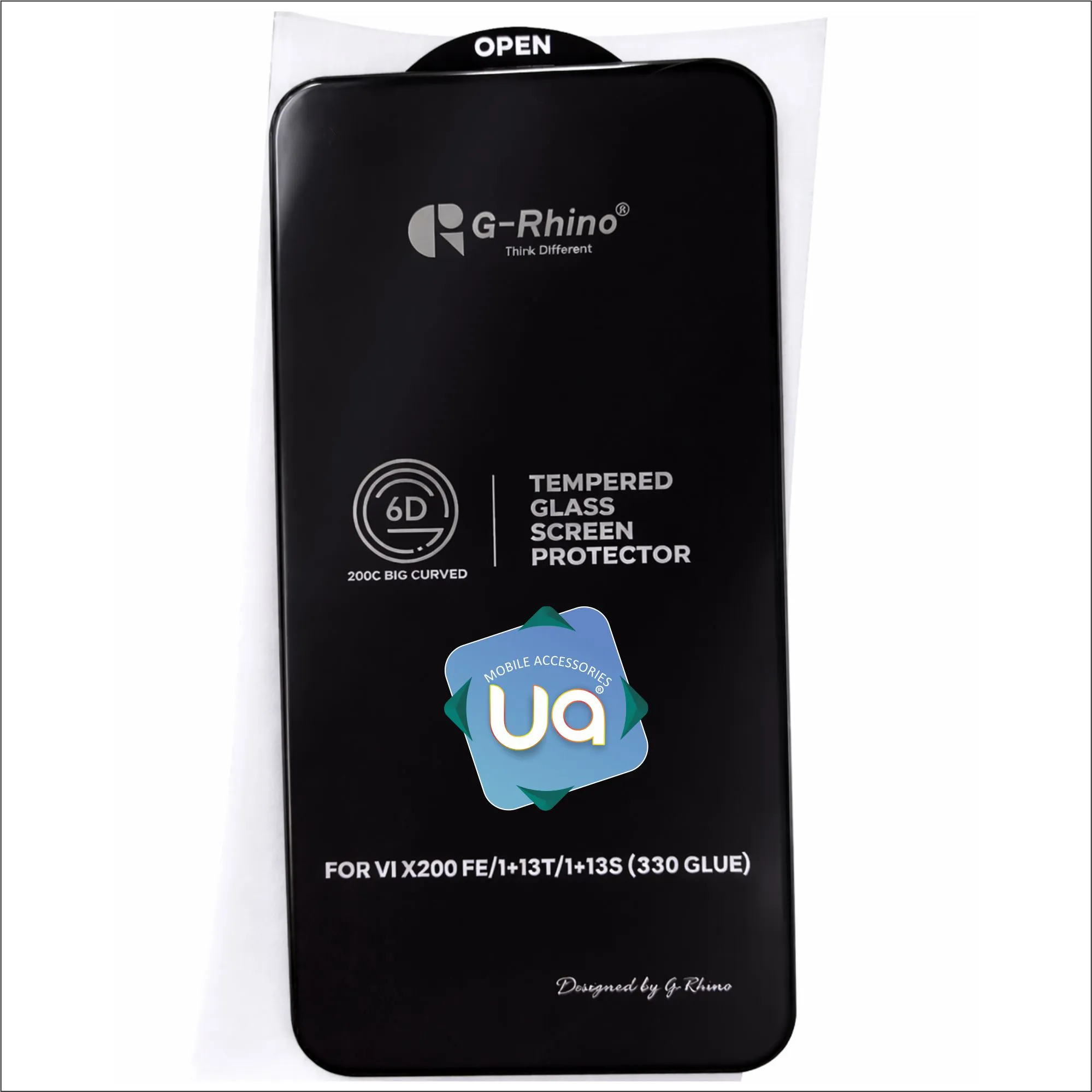 Vivo X200 FE Gorilla Super OG Anti dust Hd+ Tempered Glass Screen protector full edge to edge cover Premium Quality 100% Orginal Touch Feel Orginal Model Gorilla Tempered OG Glass Protector