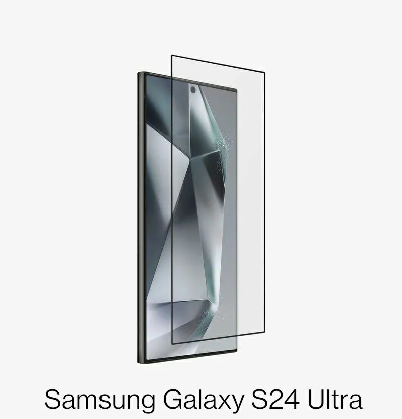 Samsung S24 Ultra /S23 Ultra/S22 Ultra/S21 Ultra/ S25 Ultra Clear Tempered Gorilla Glass Screen Protector