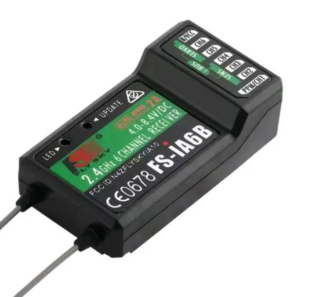 Flysky fs ia6b 6 channel receiver for flysky fs i6 transmitter and flysky fs i6x transmitter for racing drone fpv drone