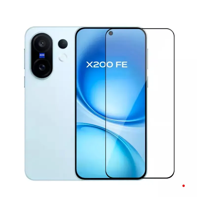 Tempered Glass Screen Protector For Vivo X200 FE   (OG FULL Tempered)