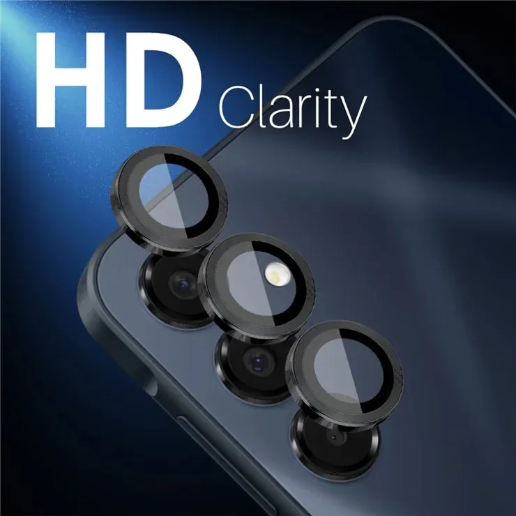 Samsung Galaxy A16 Camera Lens Protector – Durable Metal Ring Alloy Shield for Full Lens Coverage and Scratch Resistance Protection