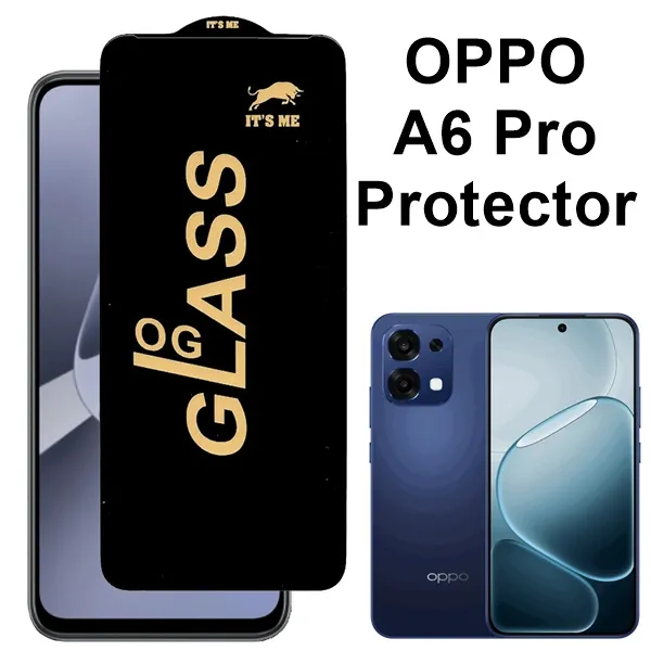 OPPO A6 Pro OG Glass Protector HD Plus Premium Quality Glass For OPPO A6 Pro