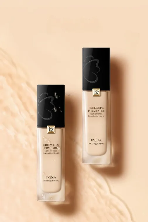 FV Foundation – Liquid Foundation for Women, Long Lasting, Full Coverage, Matte Finish (30ml) – Fair, Natural, Medium Shades