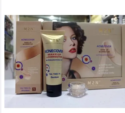 M2N London Makeup Foundation - Acne Cover Makeup & Corrector - Water proof Long Lasting & with Free Tester Best For Girls and Women