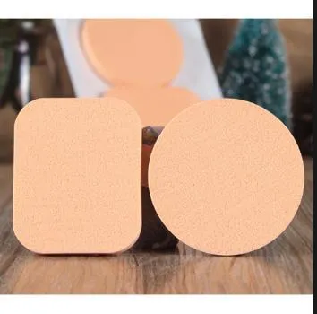 2 pcs Spong Cosmetic Puff 1 Face Soft Women Lady Beauty Makeup Foundation Contour Facial Sponges Powder Puff 10.15