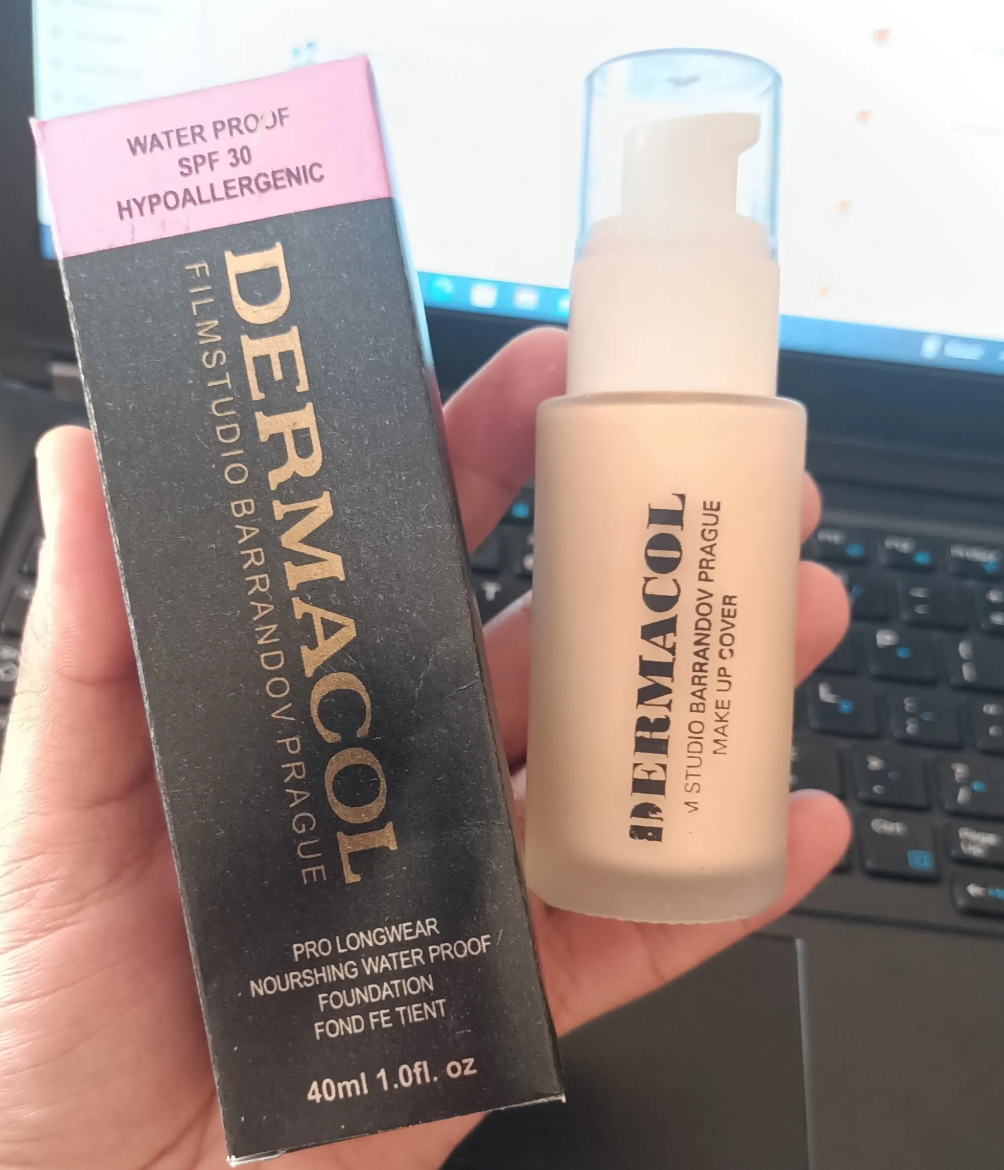 Long Lasting Liquid Full Skin Coverage Soft Matte Foundation Waterproof 40ml