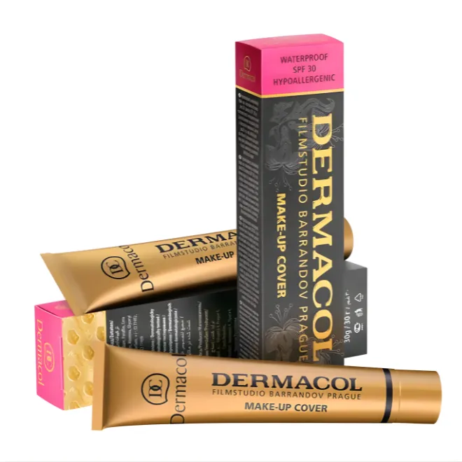 Dermacol Makeup Cover Foundation | Legendary High Covering High Pigments Foundation | Foundation Liquid Waterproof