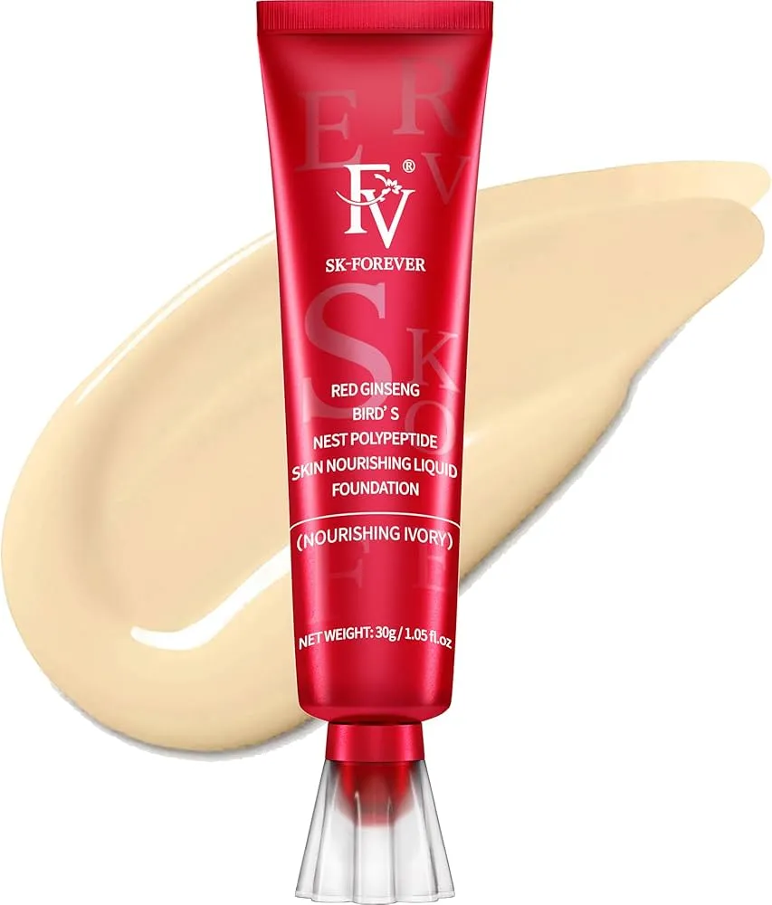 FV Foundation, Oil Absorb Ivory Liquid Foundation | Best Tube Foundation 30g