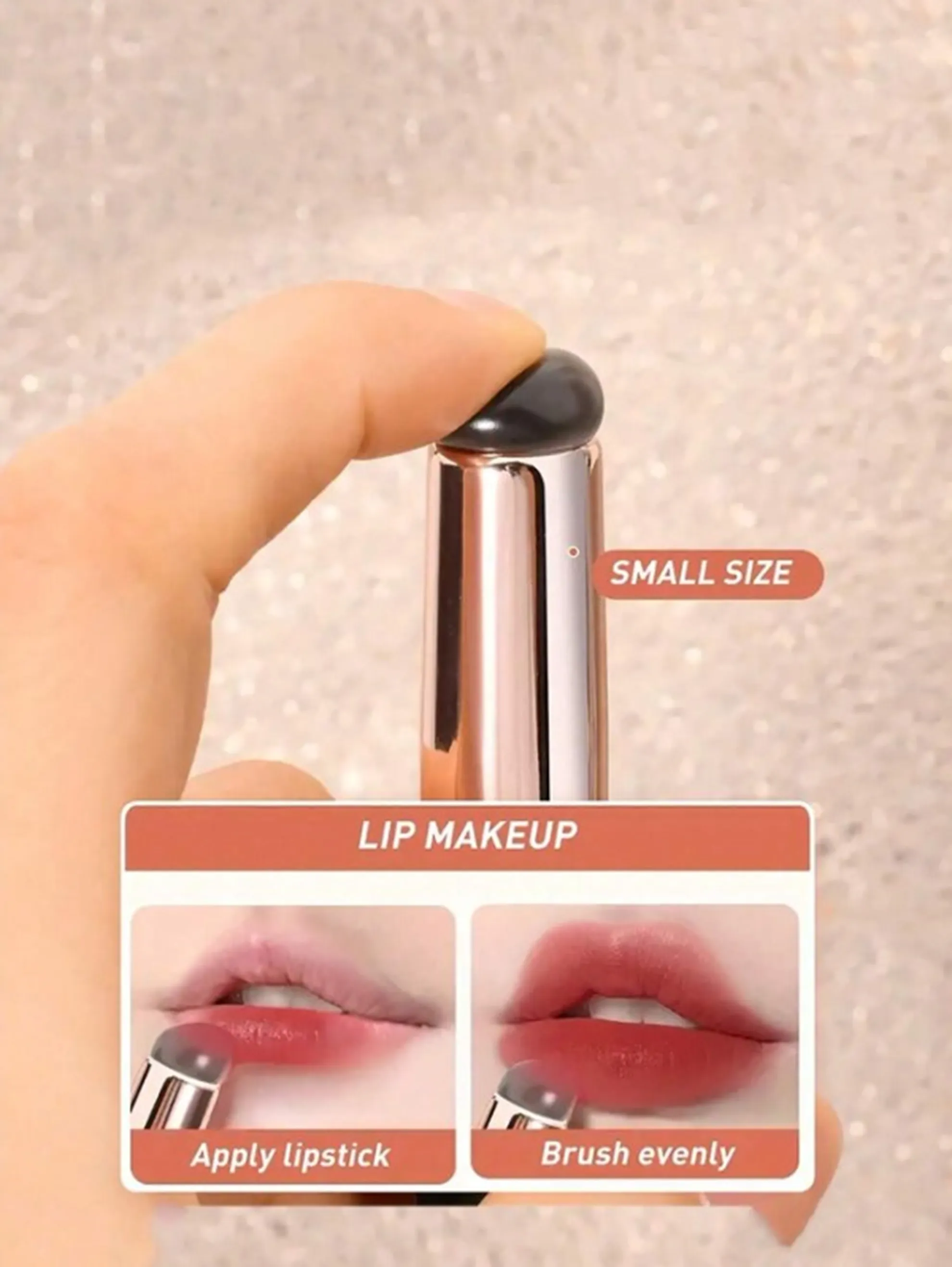 Silicone Makeup Applicator Stick – Portable Lipstick Style Foundation & Skincare Tool for Women