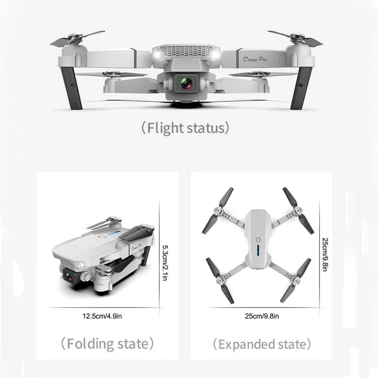 DRONE CAMERA E88 PRO MODEL QUADCOPTER AND WIFI CAMERA APP CONTROLLER CHEAP PRICE