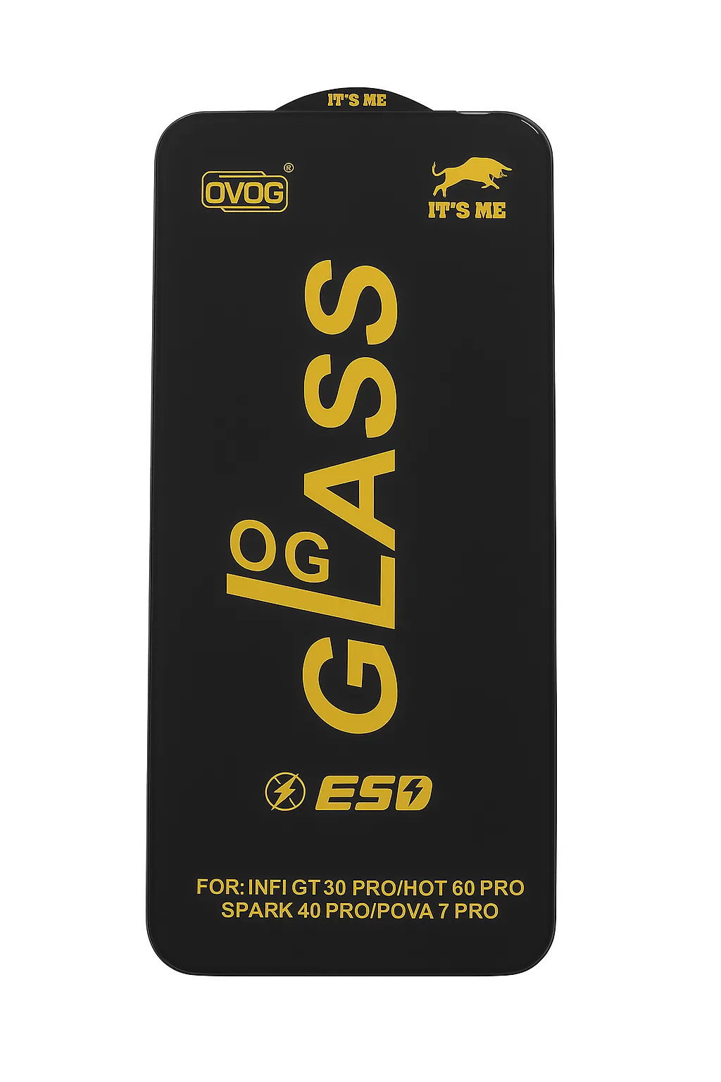 OG Tempered Glass for Infinix Hot 60 Pro – Full Glue HD Clear Screen Protector