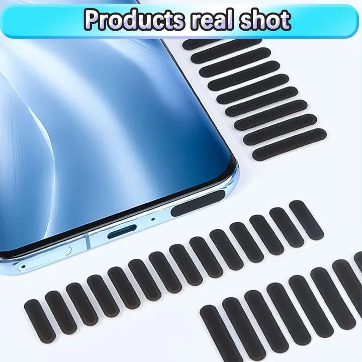 10pcs Phone Speaker Dustproof Stickers | Anti-Dust Mesh Cover for Mobile Speakers | Waterproof Net Protector for iPhone, Samsung, and Android Devices | Universal Ultra-Thin Speaker Net Jali