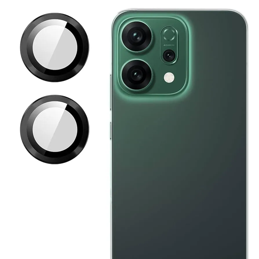 Oppo Reno 14 5G Camera Ring Tempered Glass Protector Full Lens Cover Premium Quality