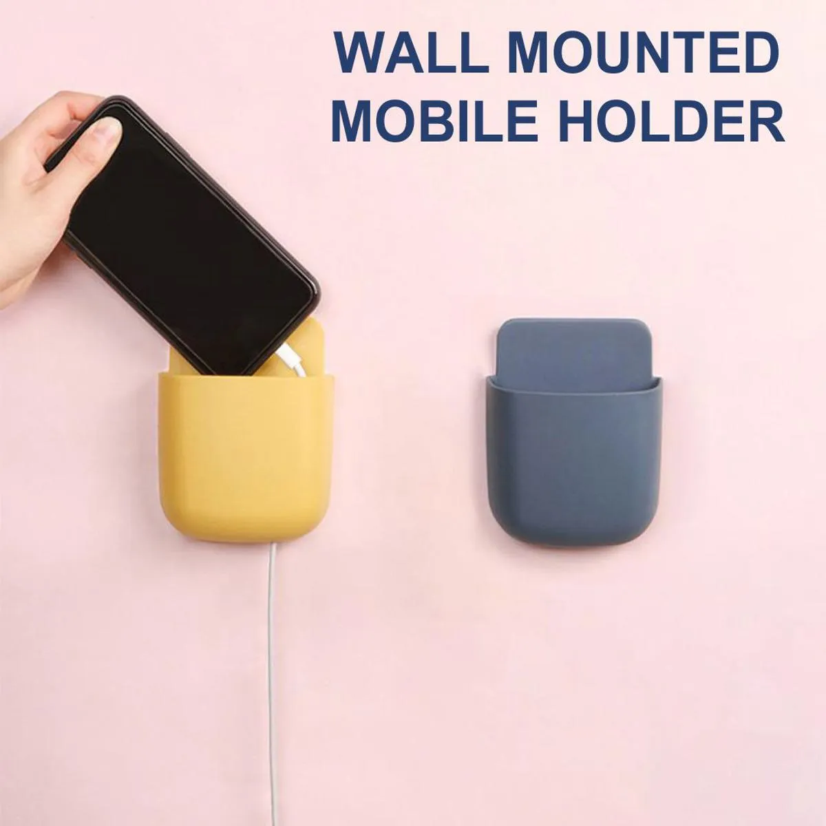 new amazing u shape Wall Mounted Mobile Holder & Storage Case
